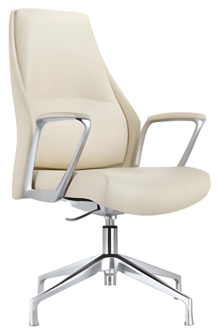 [AMBITION-AM-1902E] Conference chair AM 1902E – 4-star base, PU leather
