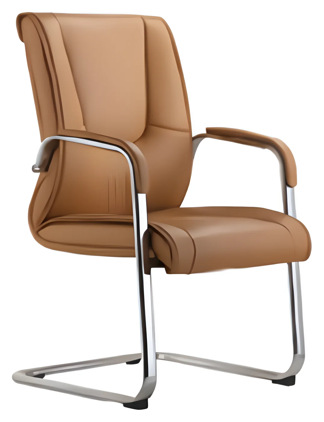 [AMBITION-AM-6004C] Visitor chair AM 6004C – cantilever base, PU leather