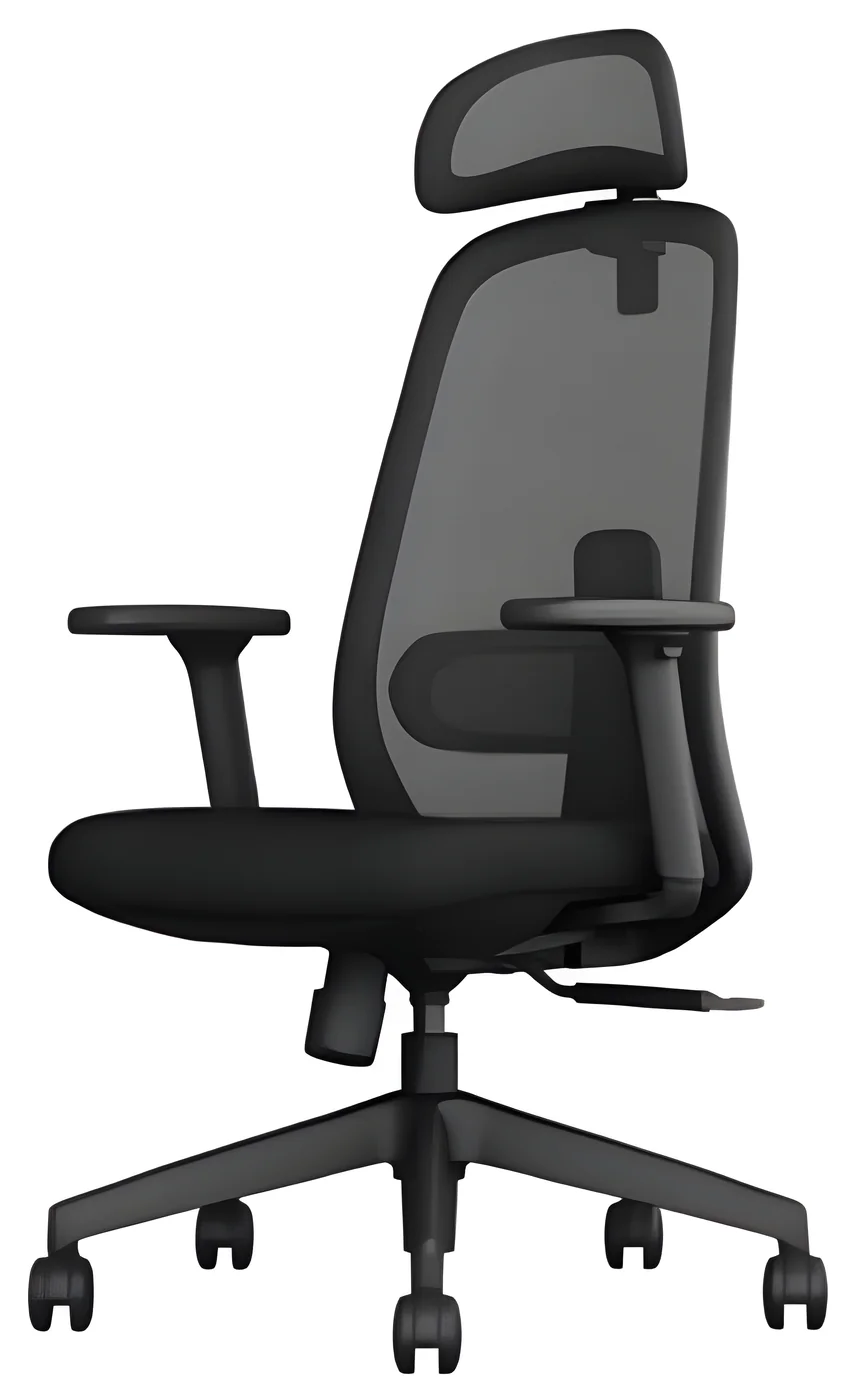 High back ergonomic chair AM 828A – mesh, adjustable headrest
