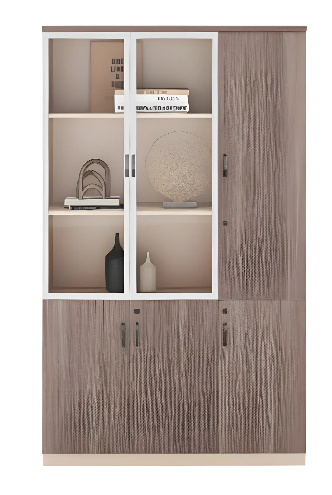 Un mur de rangement en une pièce